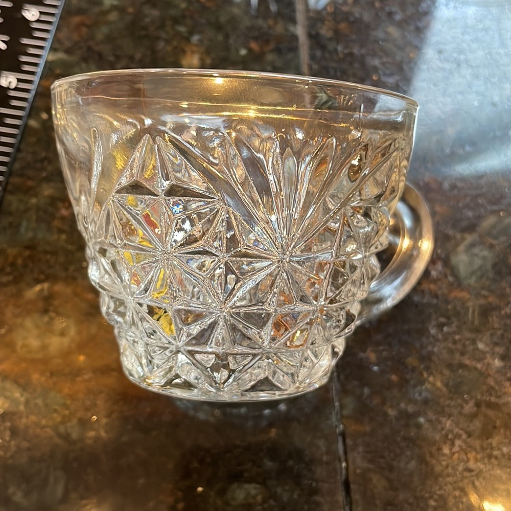 Vintage Anchor Hocking Arlington Punch Cups 3” x 2.5"  (7)